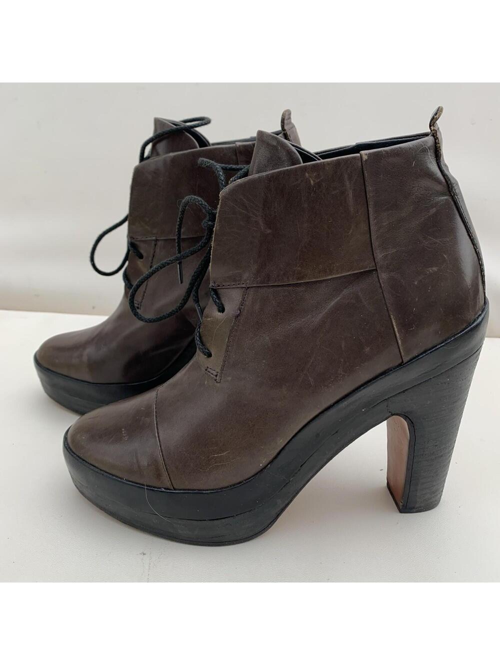 Rag & Bone Shipley Platform Heel Tall Lace Up Boots Sz 39.5 Or 9 Womens - Picture 5 of 10